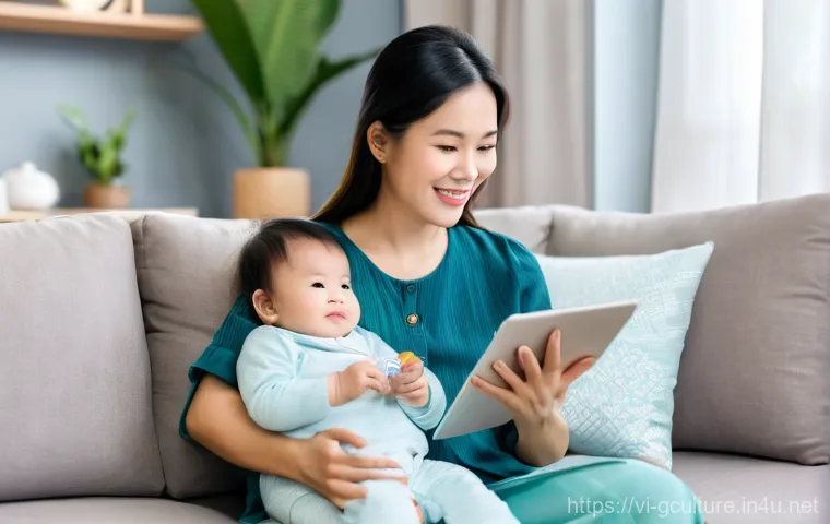 인터넷과 글로벌 커뮤니티 - **Prompt 1: Modern Vietnamese Social Media Creator**
    A cheerful young Vietnamese woman, in her e...